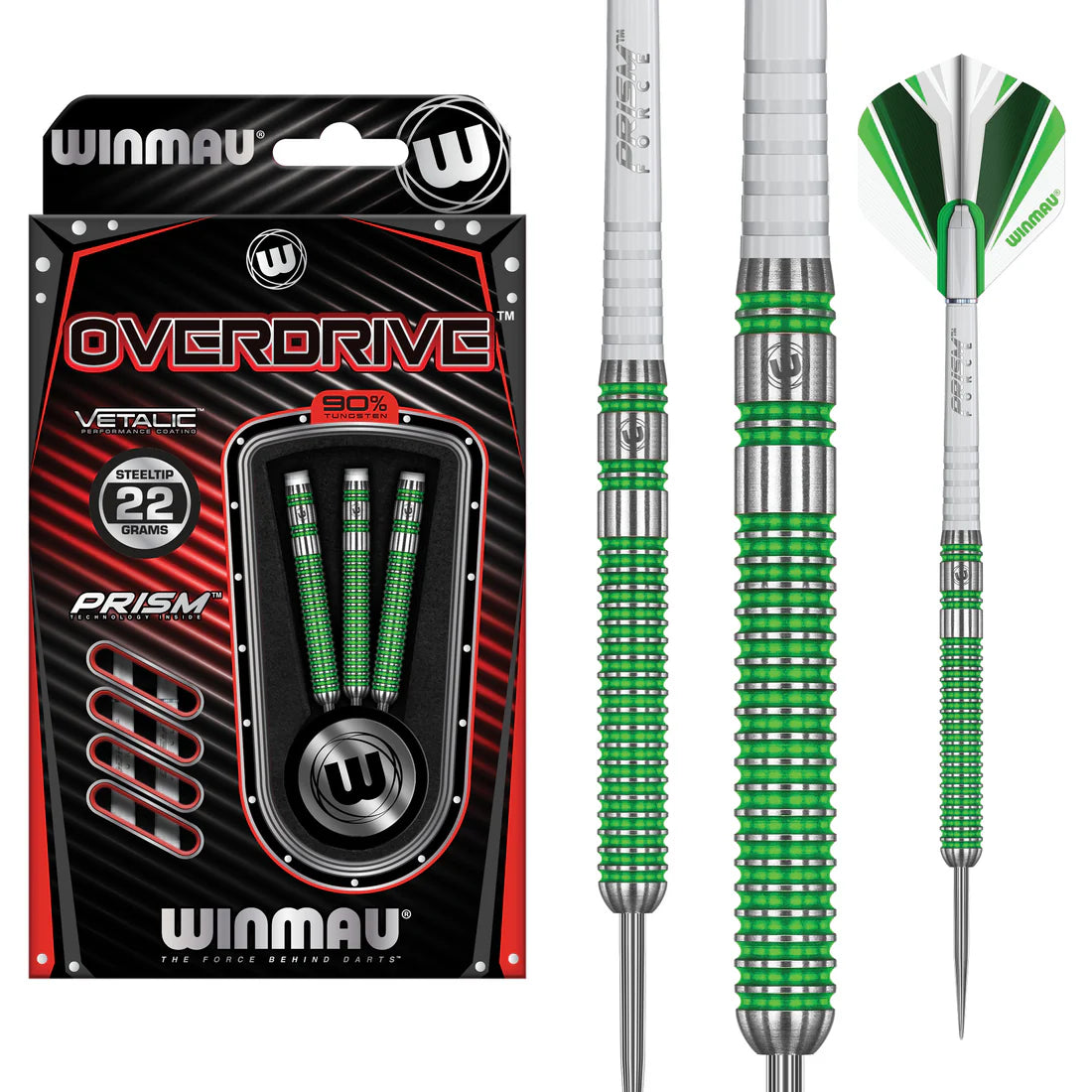 Winmau Overdrive 90% Tungsten Dart – Brian Walsh Hurleys & Sports