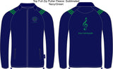 HALF ZIP - PULLAR FLEECE Comhaltas Inis Córthaidh