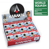 Karakal Red Dot Squash Balls x 12