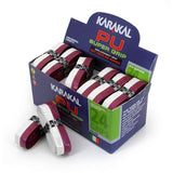 Karakal PU Super Grip - Duo - Maroon/White - Box of 24